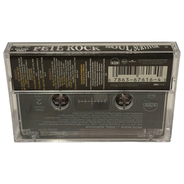 •PETE ROCK - SOUL SURVIVOR• ~1998 OG PRESSINGS~ (CD & CASSETTE TAPE)
