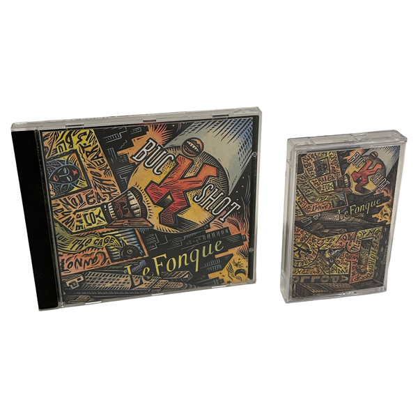 •BUCKSHOT LeFONQUE - BUCKSHOT LeFONQUE• ~1994 OG PRESSINGS~ (CD & CASSETTE TAPE)