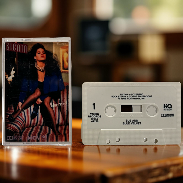•SUE ANN - BLUE VELVET• ~1988 OG PRESSING~ (CASSETTE TAPE)