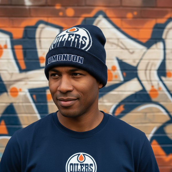 *EDMONTON OILERS* ~Winter Beanies~ by Mitchell & Ness