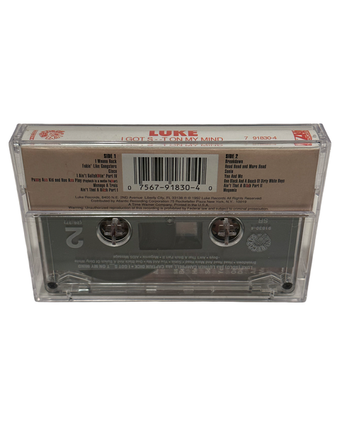 •LUKE - I GOT SHIT ON MY MIND• ~1992 OG PRESSING~ (CASSETTE TAPE)