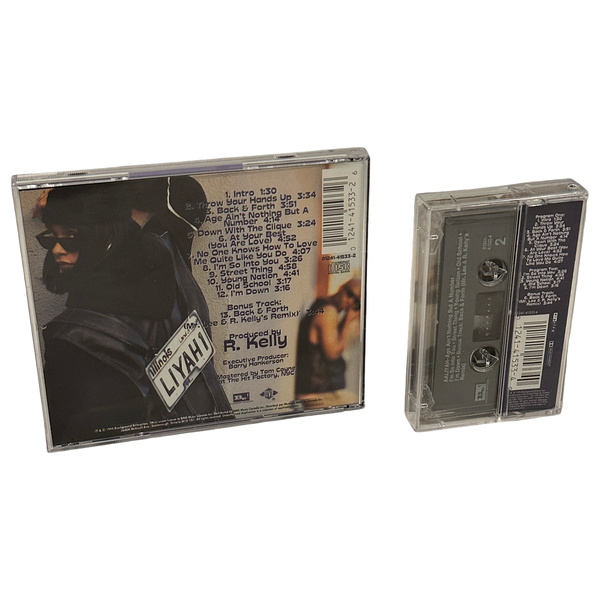•AALIYAH - AGE AIN’T NOTHING BUT A NUMBER• ~1994 OG PRESSINGS~ (CD & CASSETTE TAPE)