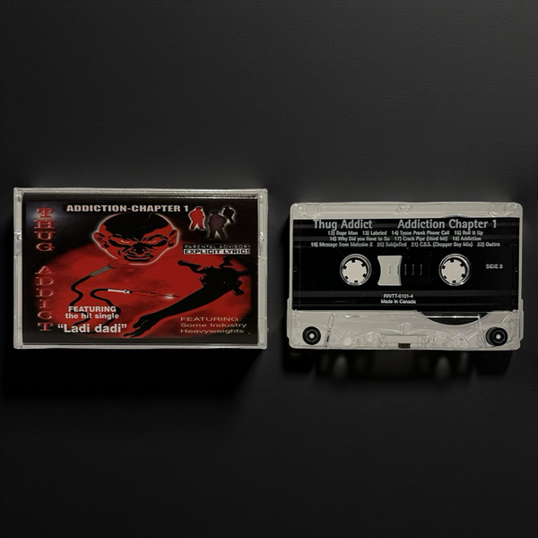 •THUG ADDICT - ADDICTION CHAPTER 1• ~2000 OG PRESSING~ (CASSETTE TAPE)