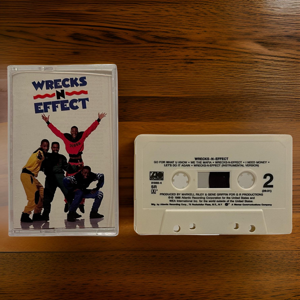 •WRECKS-N-EFFECT ~ WRECKS-N-EFFECT• ~1988 OG PRESSING~ (CASSETTE TAPE)