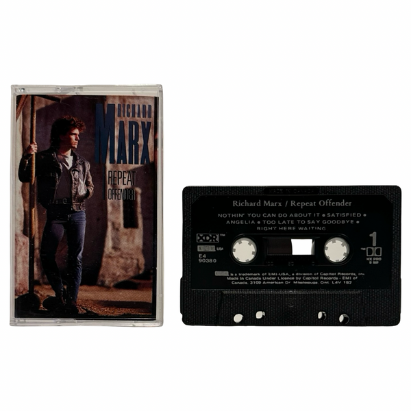 •RICHARD MARX - REPEAT OFFENDER• ~1989 OG CANADIAN PRESSINGS~ (CD & CASSETTE TAPE)