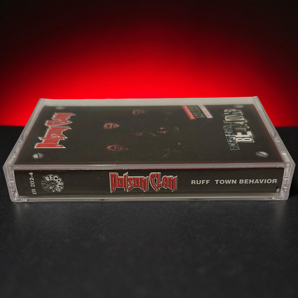 •POISON CLAN - RUFF TOWN BEHAVIOR• ~1993 OG PRESSING~ (CASSETTE TAPE)