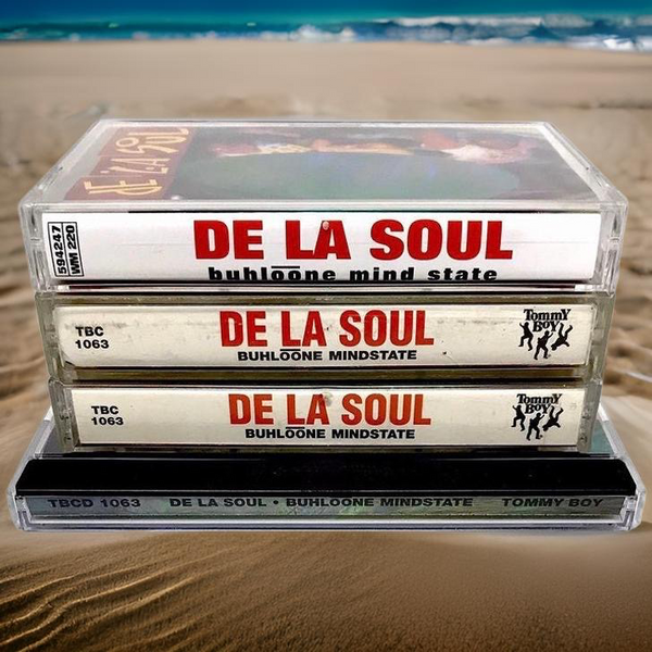 •DE LA SOUL - BUHLOONE MINDSTATE• (1993) (CASSETTE & CD AVAILABLE) (ORIGINAL PRESSINGS)