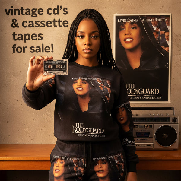 •THE BODYGUARD ~ORIGINAL MOTION PICTURE SOUNDTRACK• ~1992 OG PRESSING~ (CASSETTE TAPE)