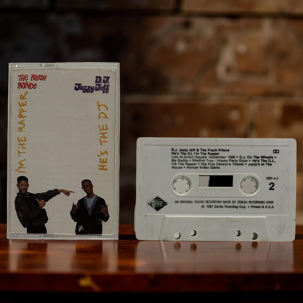 •DJ JAZZY JEFF & THE FRESH PRINCE - HE’S THE DJ, I’M THE RAPPER• ~1988 OG PRESSING~ (CASSETTE TAPE) (1)