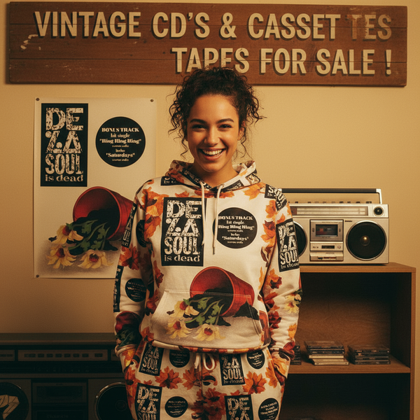 •DE LA SOUL - DE LA SOUL IS DEAD• ~1991 OG PRESSING~ (SEALED FRANCE 🇫🇷 RELEASE) (CASSETTE TAPE) (2)