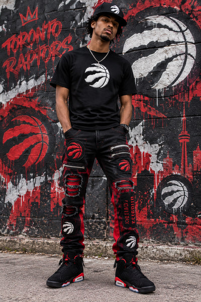 *TORONTO RAPTORS* Strapback hat by Mitchell & Ness (Dad Hat Fit) (Dealer Sample)