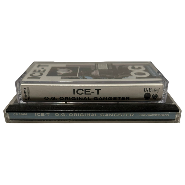 •ICE-T - ORIGINAL GANGSTER• ~1991 OG PRESSINGS~ (CD & CASSETTE TAPE)