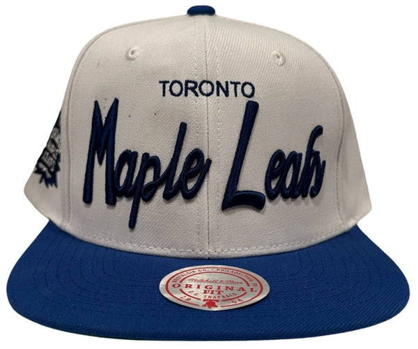 *Toronto Maple Leafs* snapback hat by Mitchell & Ness