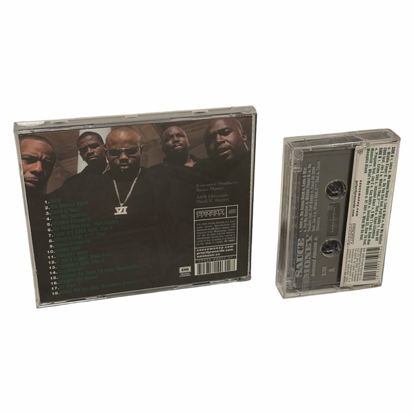 •SAUCE MONEY - MIDDLE FINGER U• ~2000 OG PRESSINGS~ (CD & CASSETTE TAPE)