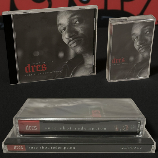 •DRES - SURE SHOT REDEMPTION• ~1999 OG REPRESSINGS~ (CD & SEALED CASSETTE TAPE)