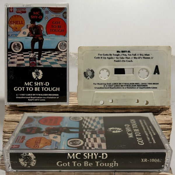 •MC SHY-D - GOT TO BE TOUGH• ~1987 OG PRESSING~ (CASSETTE TAPE)