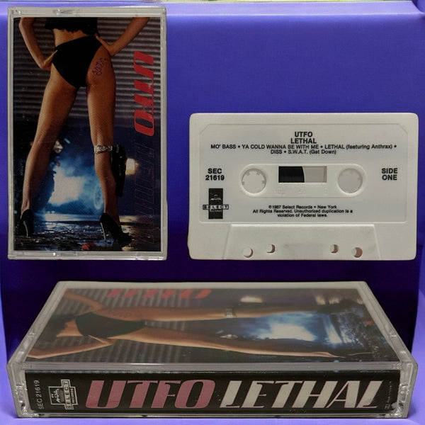 •UTFO - LETHAL• ~1987 OG PRESSING~ (CASSETTE TAPE)