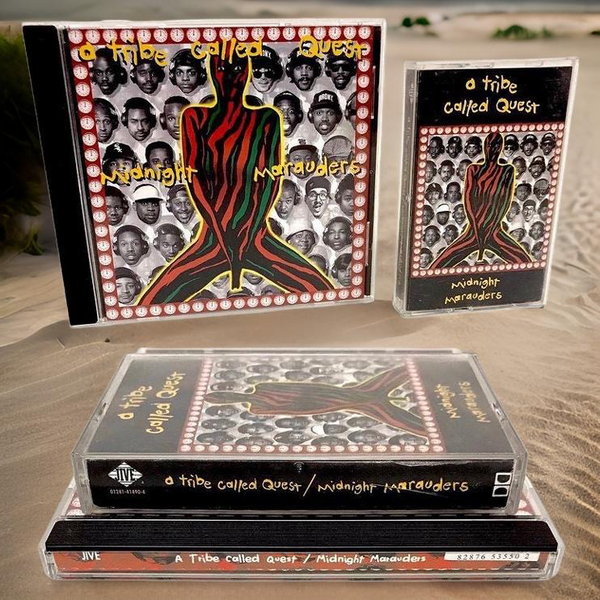 A TRIBE CALLED QUEST - MIDNIGHT MARAUDERS (1993) (CASSETTE & CD AVAILABLE) (ORIGINAL PRESSINGS)
