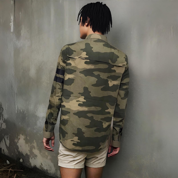 ^SEAN JOHN^ ~MILITARY~ CAMOUFLAGE DRESS SHIRTS (BUTTON UPS)