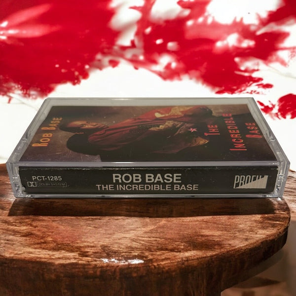 •ROB BASE ~ THE INCREDIBLE BASE• ~1989 OG PRESSING~ (CASSETTE TAPE)