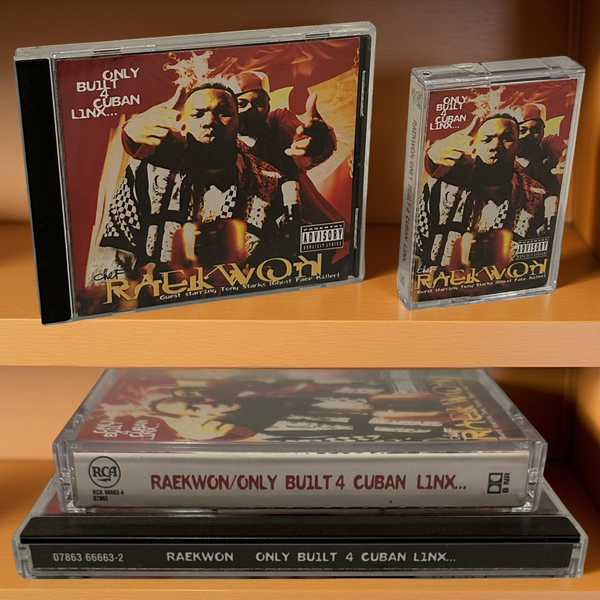 •RAEKWON - ONLY BUILT 4 CUBAN LINX…• ~1995 OG PRESSINGS~ (CD & PURPLE TAPE)