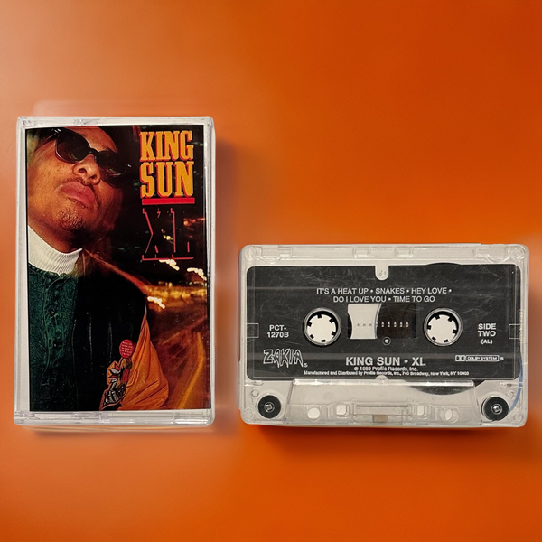 •KING SUN ~ XL• ~1989 OG PRESSING~ (CASSETTE TAPE)