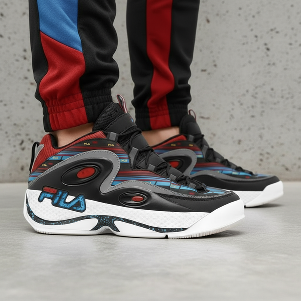 *FILA* ~Grant Hill 3~ Black/Multi Basketball court shoes