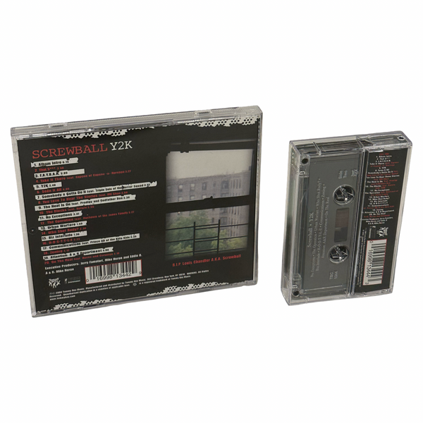 •SCREWBALL - Y2K THE ALBUM• ~2000 OG PRESSINGS~ (CD & CASSETTE TAPE)