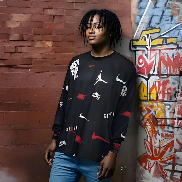 ^DO IT^ ~ALL OVER PRINT~ LONG SLEEVE TEES