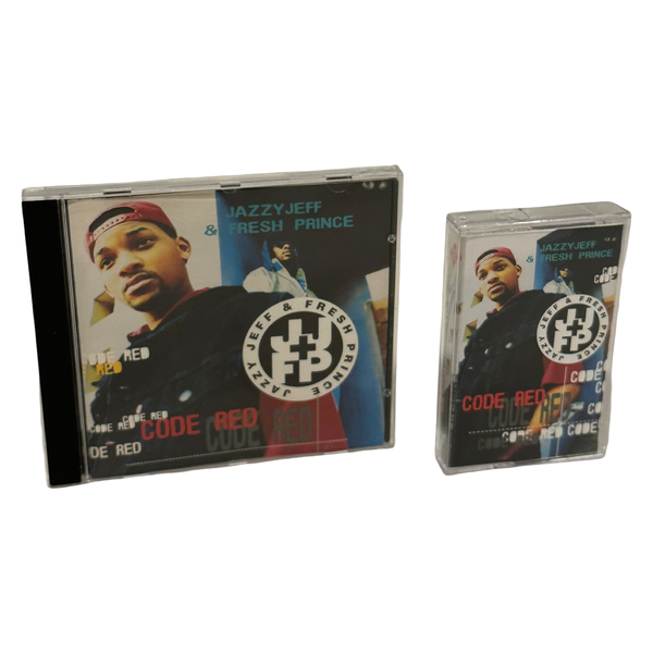 •JAZZY JEFF & FRESH PRINCE - CODE RED• ~1993 OG PRESSINGS~ (CD & CASSETTE TAPE)