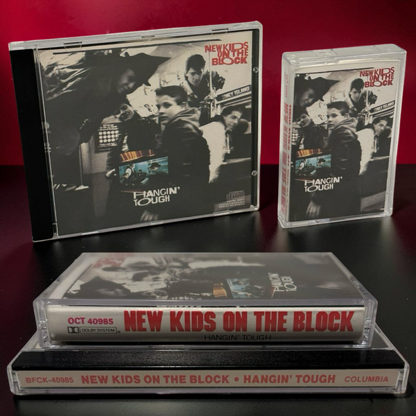 •NEW KIDS ON THE BLOCK ~ HANGIN’ TOUGH• ~1988 OG PRESSINGS~ (CD & CASSETTE TAPE)