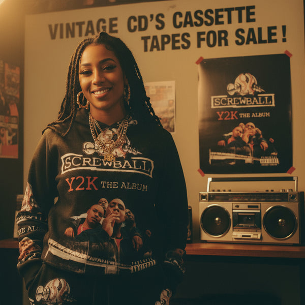 •SCREWBALL - Y2K THE ALBUM• ~2000 OG PRESSING~ (CASSETTE TAPE)