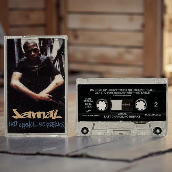 •JAMAL - LAST CHANCE, NO BREAKS• ~1995 OG PRESSING~ (CASSETTE TAPE)