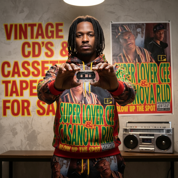 •SUPER LOVER CEE & CASANOVA RUD ~ BLOW UP THE SPOT EP• ~1993 OG PRESSING~ (CASSETTE TAPE)