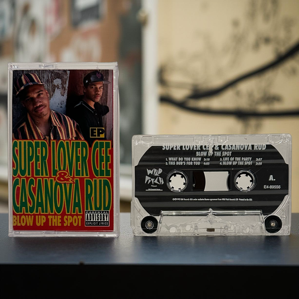 •SUPER LOVER CEE & CASANOVA RUD ~ BLOW UP THE SPOT EP• ~1993 OG PRESSING~ (CASSETTE TAPE)
