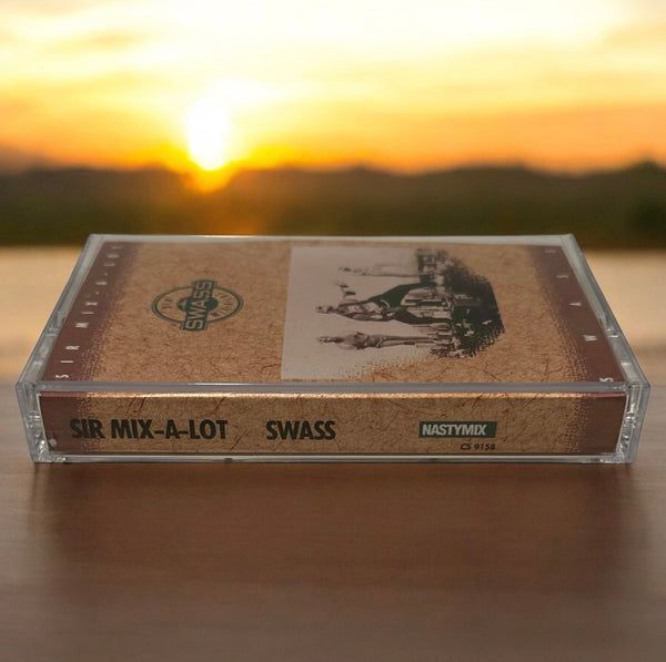 •SIR MIX-A-LOT - SWASS• ~1988 OG CANADIAN PRESSING~ (CASSETTE TAPE) (BLACK SHELL)