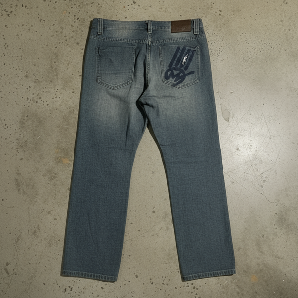 *MISKEEN* ~Denim jeans for men~ •Waist 40” x Leg 34”• (INDIGO)