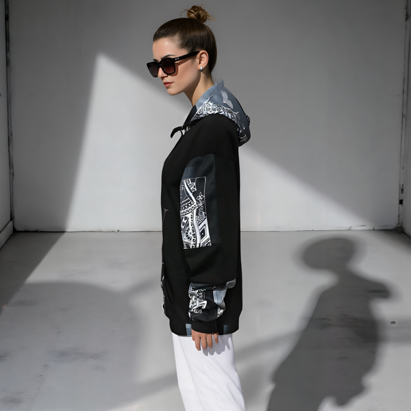 •QUEEN•OF•HEARTS• ~LUXURY PULLOVER HOODIES~ (CUT & SEW) (EMBROIDERED LOGO)