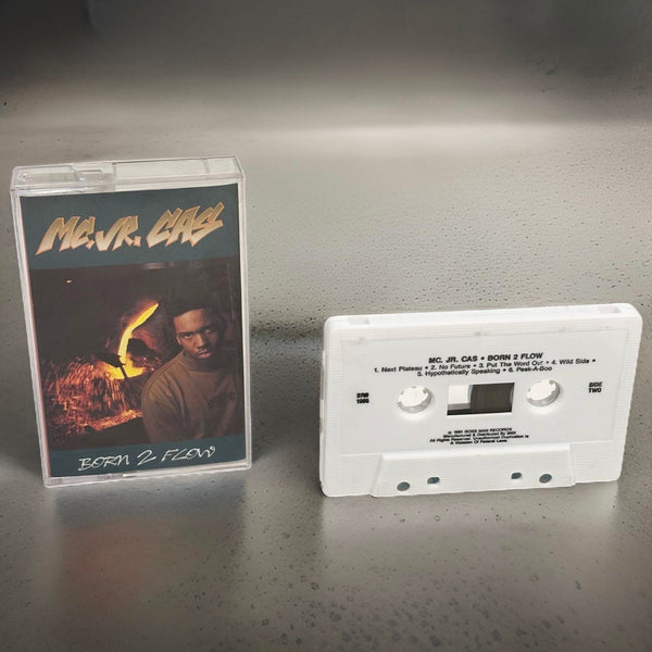 •MC. JR. CAS ~ BORN 2 FLOW• (1991 OG PRESSING) (CASSETTE TAPE)