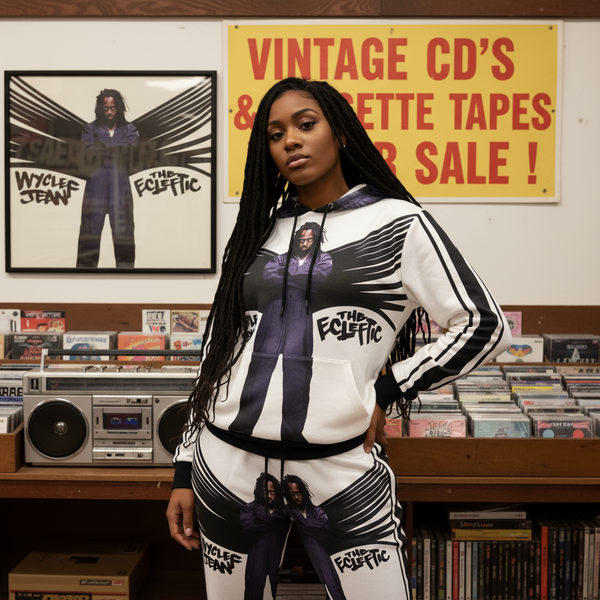 •WYCLEF JEAN - THE ECLEFTIC: 2 SIDES II A BOOK• ~2000 OG PRESSINGS~ (CD & CASSETTE TAPE)