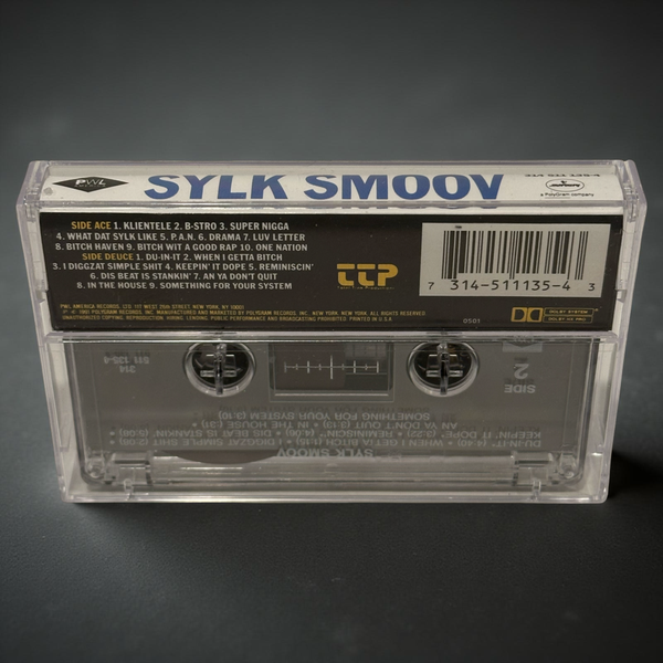•SYLK SMOOV - SYLK SMOOV• ~1991 OG PRESSING~ (CASSETTE TAPE)