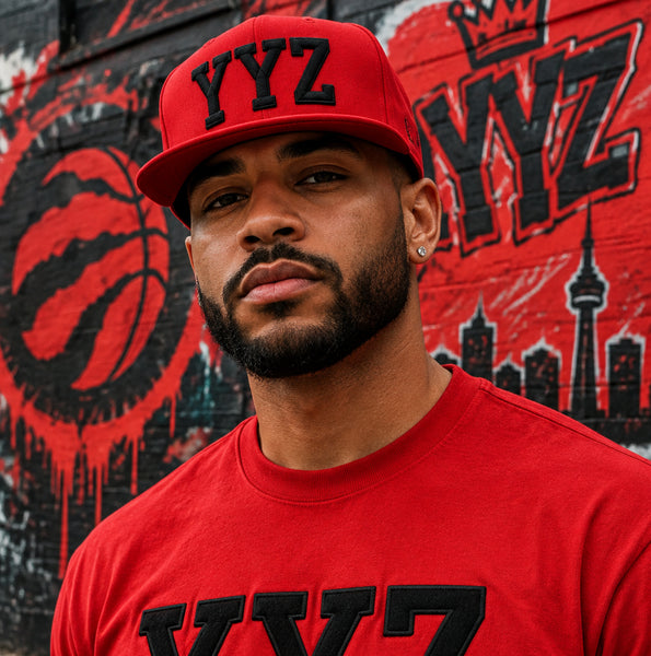 *TORONTO RAPTORS* Snapback hat by Mitchell & Ness (Rare Dealer Sample)
