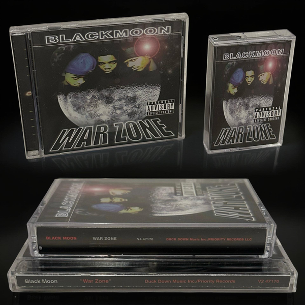 •BLACK MOON ~ WAR ZONE• ~1999 OG PRESSINGS~ (CD & CASSETTE TAPE)
