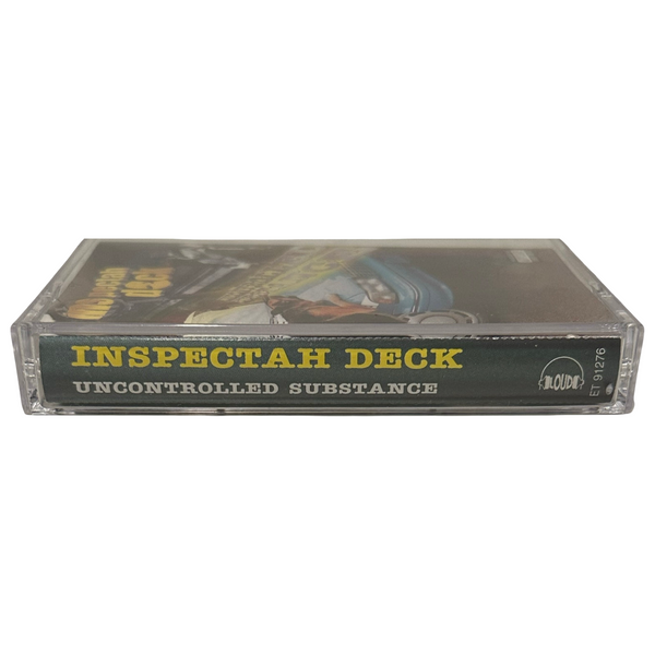 •INSPECTAH DECK - UNCONTROLLED SUBSTANCE• ~1999 OG CANADIAN PRESSINGS~ (CD & CASSETTE TAPE)