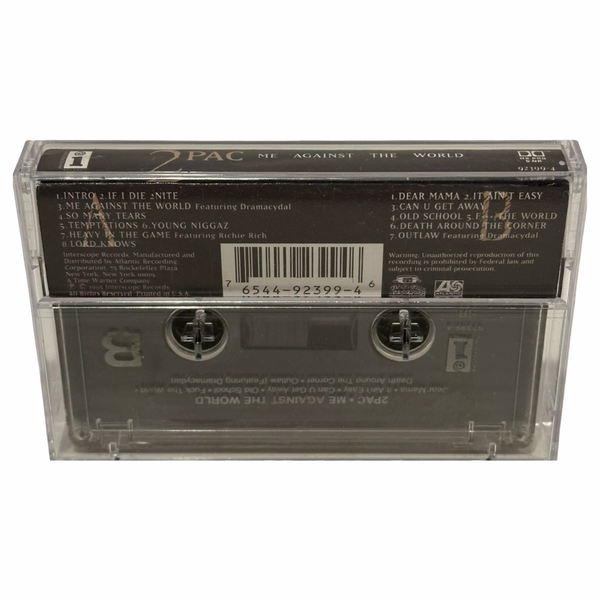 •2PAC - ME AGAINST THE WORLD• ~1995 OG PRESSINGS~ (CD & CASSETTE TAPE)