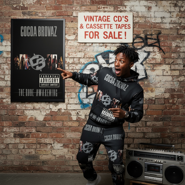 •COCOA BROVAZ - THE RUDE AWAKENING• ~1998 OG PRESSING~ (CASSETTE TAPE)