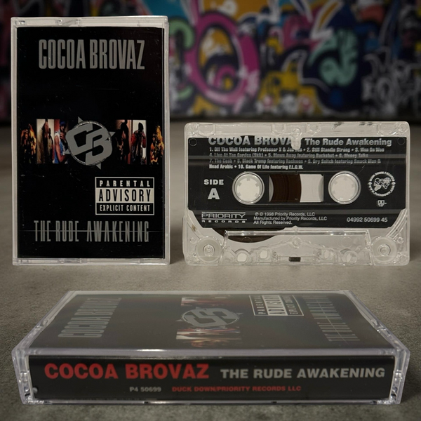 •COCOA BROVAZ - THE RUDE AWAKENING• ~1998 OG PRESSING~ (CASSETTE TAPE)