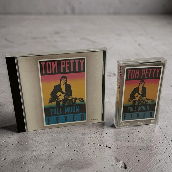 •TOM PETTY ~ FULL MOON FEVER• ~1989 OG PRESSINGS~ (CD & CASSETTE TAPE)