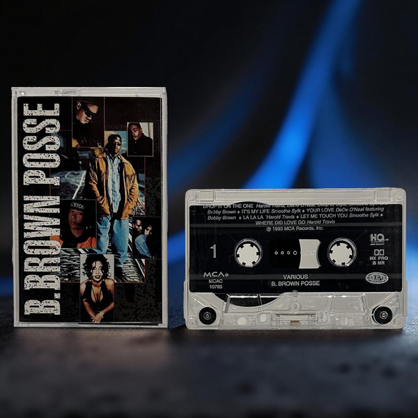 •VARIOUS - B. BROWN POSSE• ~1993 OG PRESSING~ (CASSETTE TAPE)