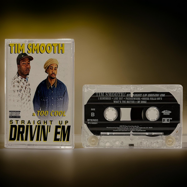 •TIM SMOOTH & TOO COOL ~ STRAIGHT UP DRIVIN’ EM’• ~1994 OG PRESSING~ (RAP-A-LOT) (CASSETTE TAPE)
